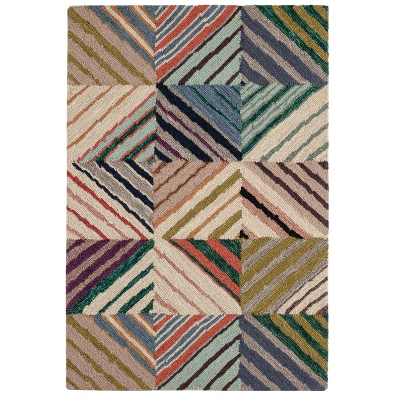 The Company Store Potter Hand Hooked Wool Rug In Multi