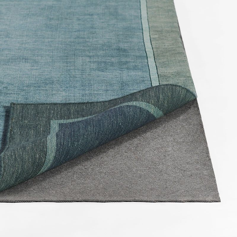 The Company Store Deluxe Rug Pad 1/4" In Blue