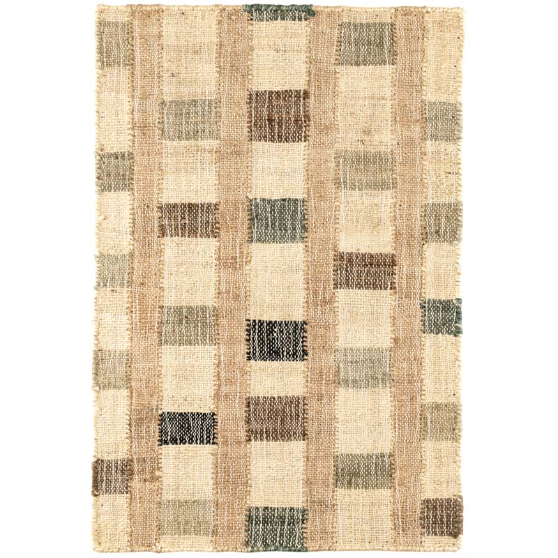 The Company Store Mosaic Handwoven Jute Rug In Brown