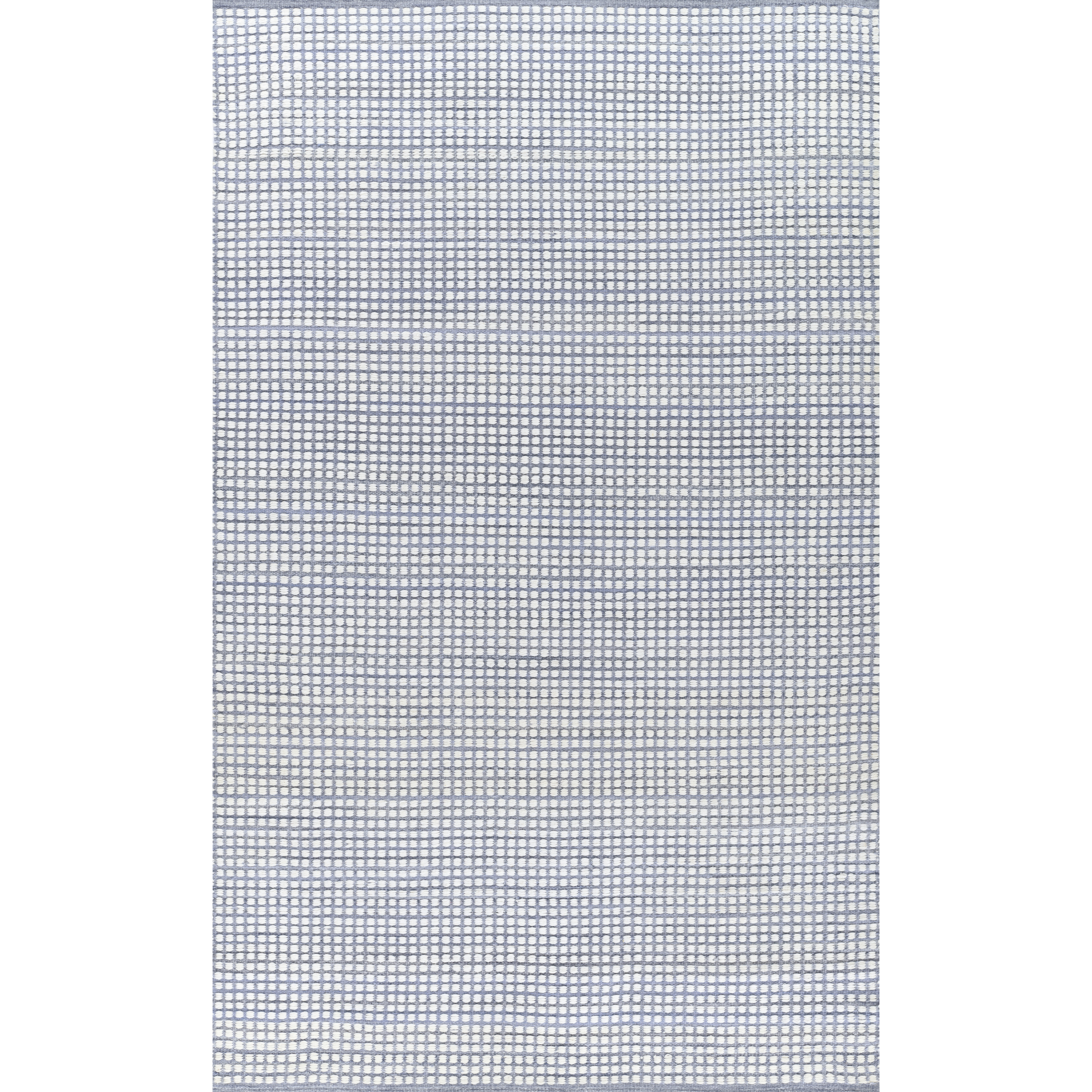 The Company Store Handwoven Mini Checkered Performance Rug In Pink