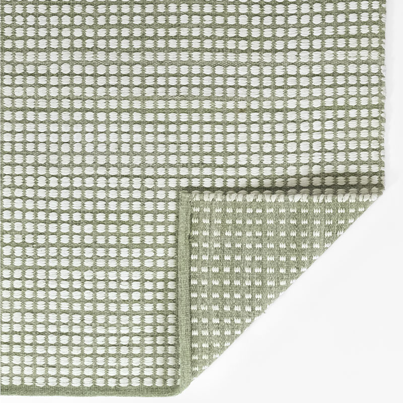 Handwoven Mini Checkered Performance Rug-TheCompanyStore|60936