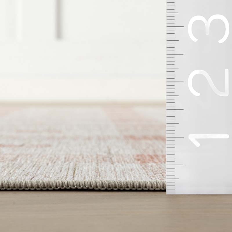 Modern Plaid Washable Rug-TheCompanyStore|60748
