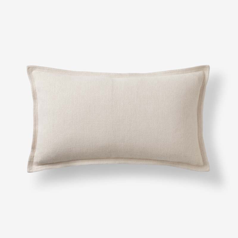 The Company Store Linen Decorative Lumbar Pillow Cover