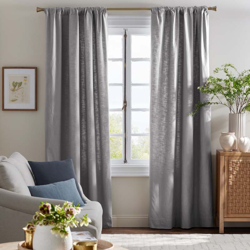The Company Store Texture Blackout Window Curtain