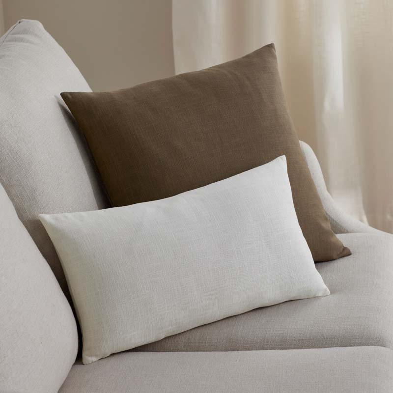 Texture Decorative Lumbar Pillow Cover-TheCompanyStore|62937