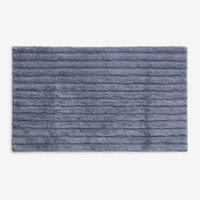 The Company Store Quick Dry Bath Rug By Micro Cotton® In Blue