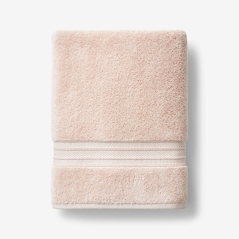 The Company Store Cotton & Tencel™ Lyocell Bath Towel In Pink