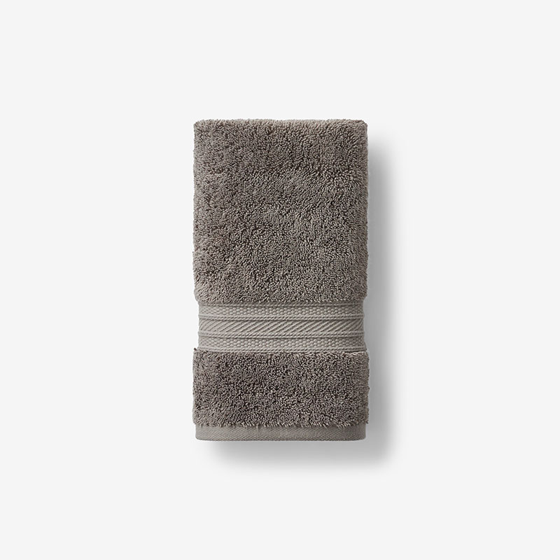 The Company Store Cotton & Tencel™ Lyocell Hand Towel In Gray
