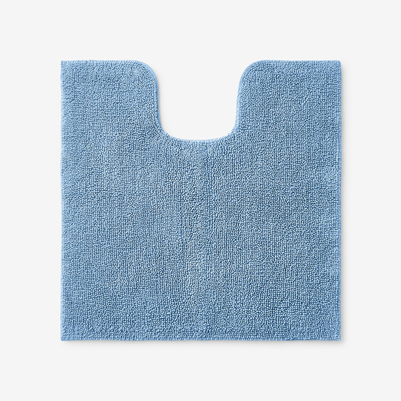 The Company Store Bath Rug In Soft Blue