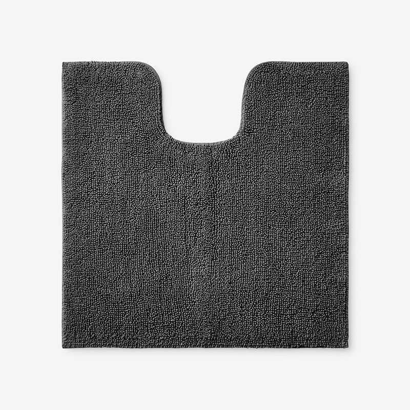 The Company Store Bath Rug In Pewter Gray