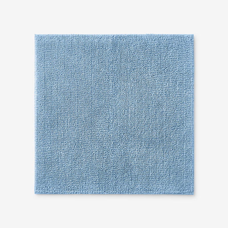 The Company Store Bath Rug In Soft Blue