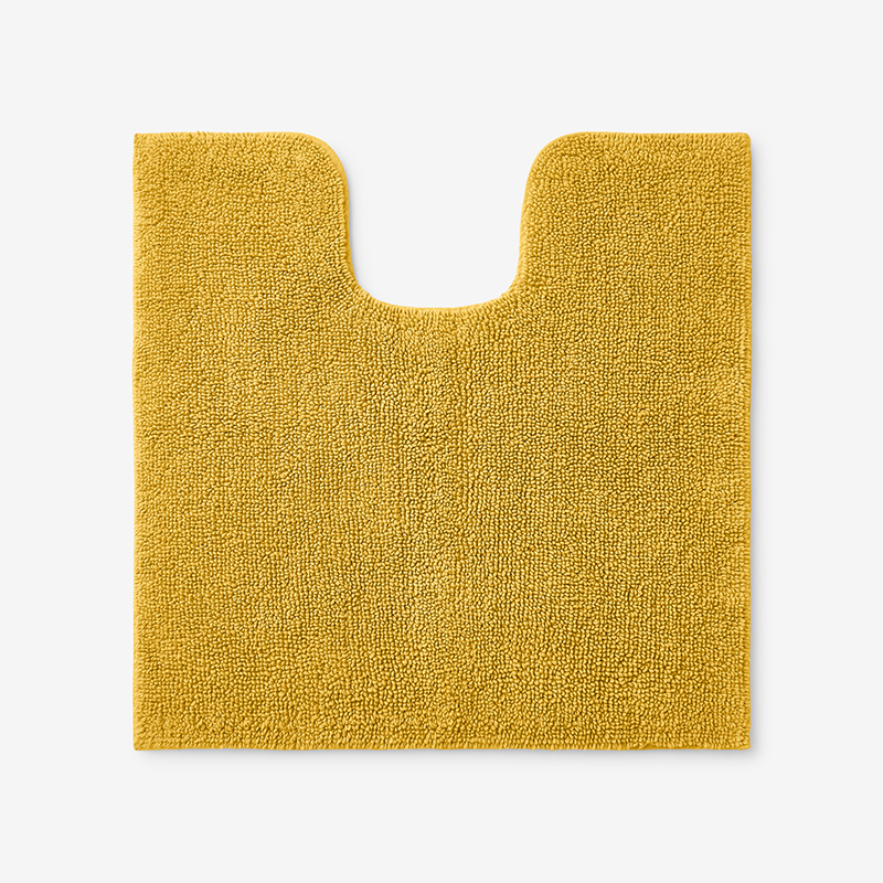 The Company Store Bath Rug In Deep Yellow