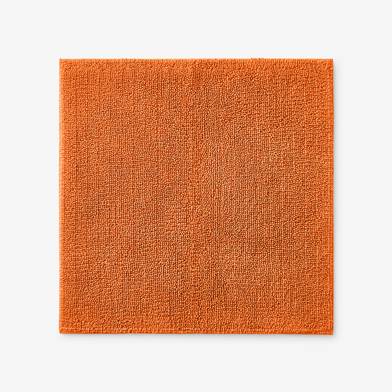 The Company Store Bath Rug In Pumpkin Orange