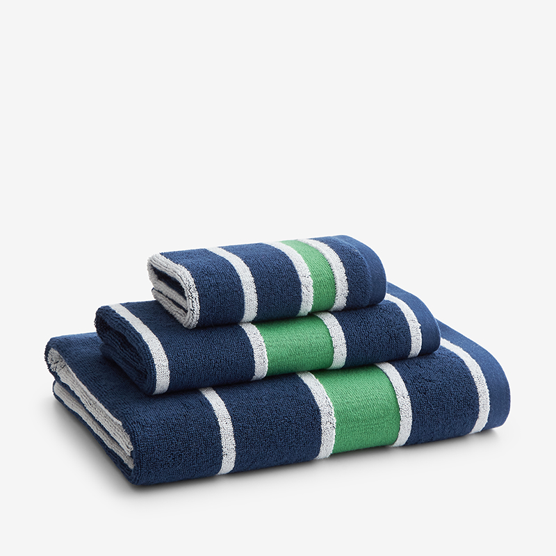 Rugby Stripe Towels