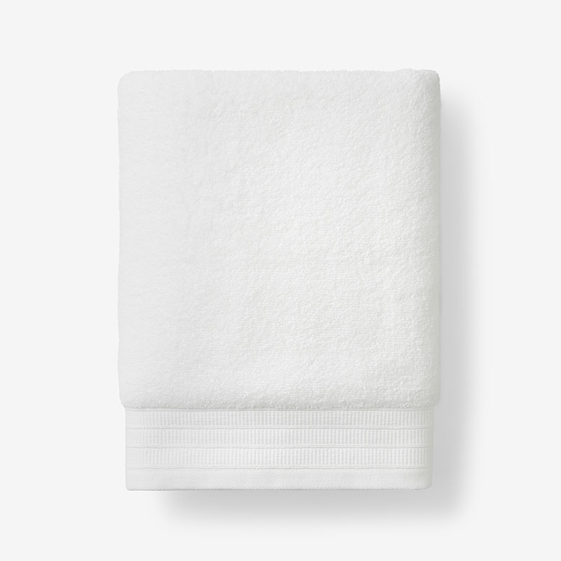 THE COMPANY STORE PLUSH SPA SOLID BATH TOWEL