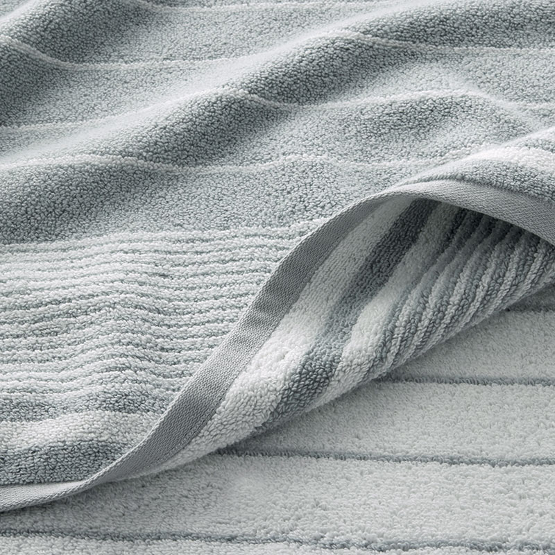 Plush Spa Stripe Bath Towel-TheCompanyStore|60954