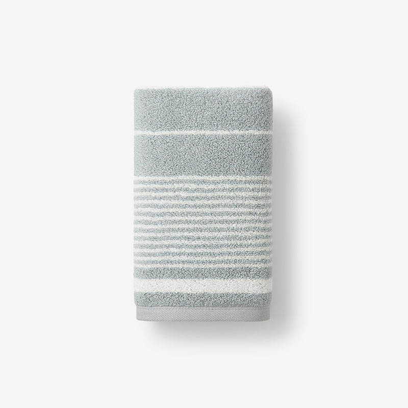 Plush Spa Stripe Bath Towel-TheCompanyStore|60954