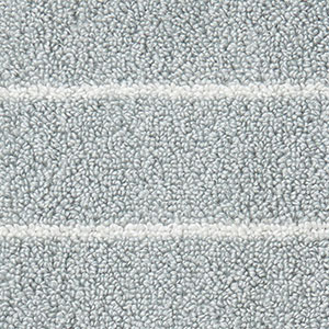 Plush Spa Stripe Washcloths, Set of 2 - Light Seaspray