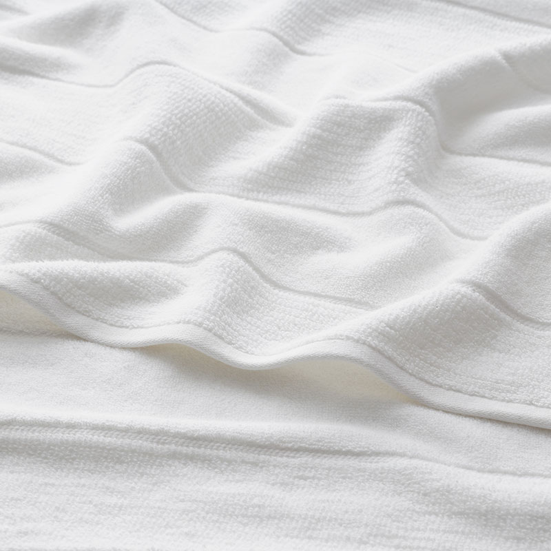 Textured Stripe Bath Towel-TheCompanyStore|59406
