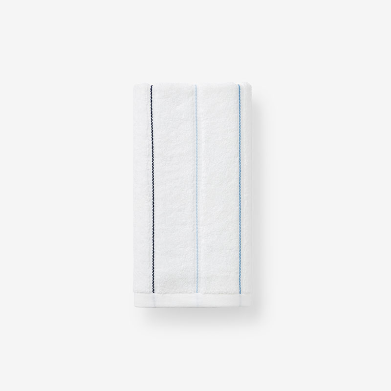 The Company Store Dash & Stripe Hand Towel