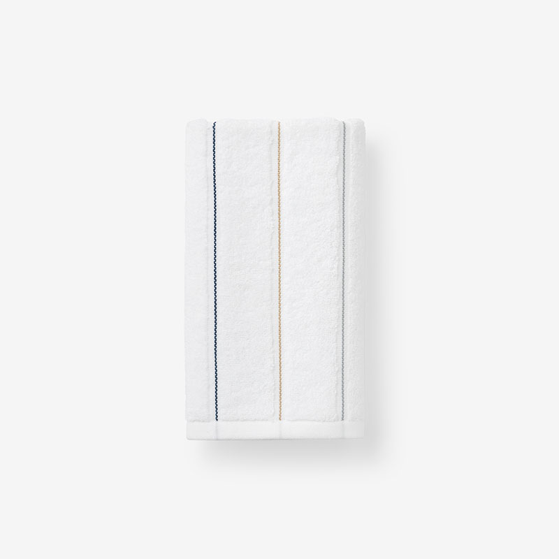 The Company Store Dash & Stripe Hand Towel