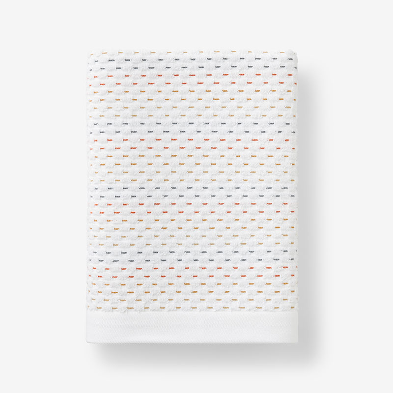 The Company Store Dash & Stripe Bath Towel