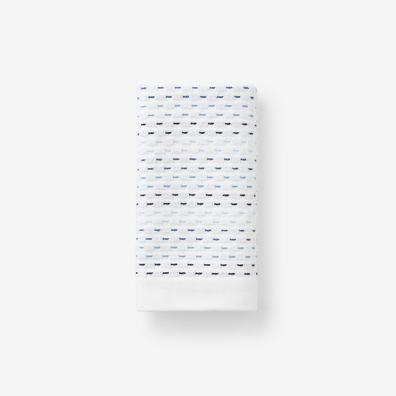 The Company Store Dash & Stripe Hand Towel