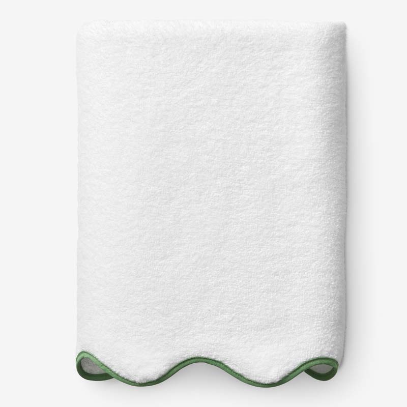 The Company Store Scalloped Edge Bath Sheet In Multi