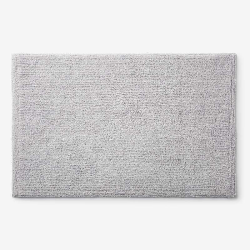 The Company Store Plush Spa Solid Bath Rug In Gray