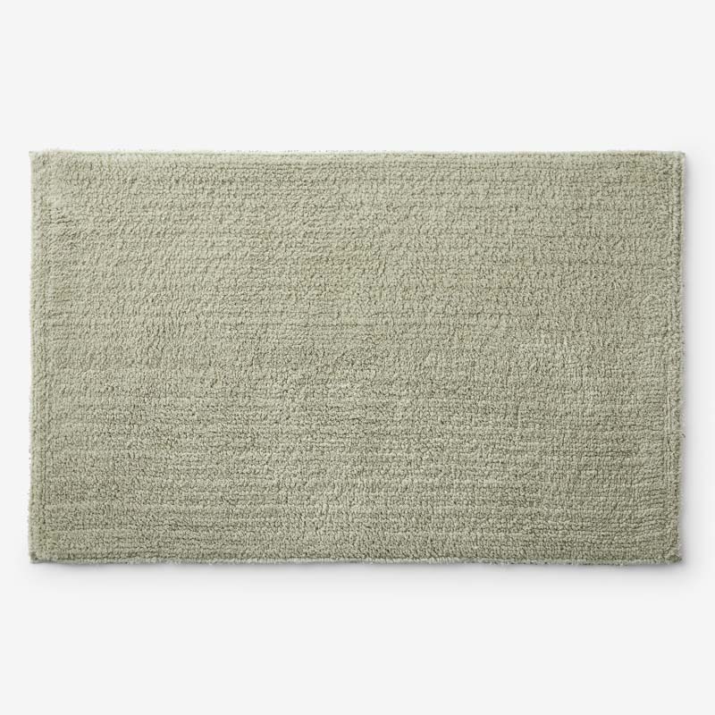 The Company Store Plush Spa Solid Bath Rug In Green