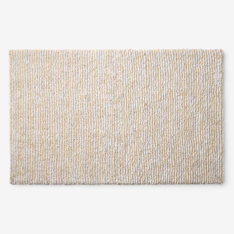 Company Cotton Thin Stripe Bath Rug | The Company Store