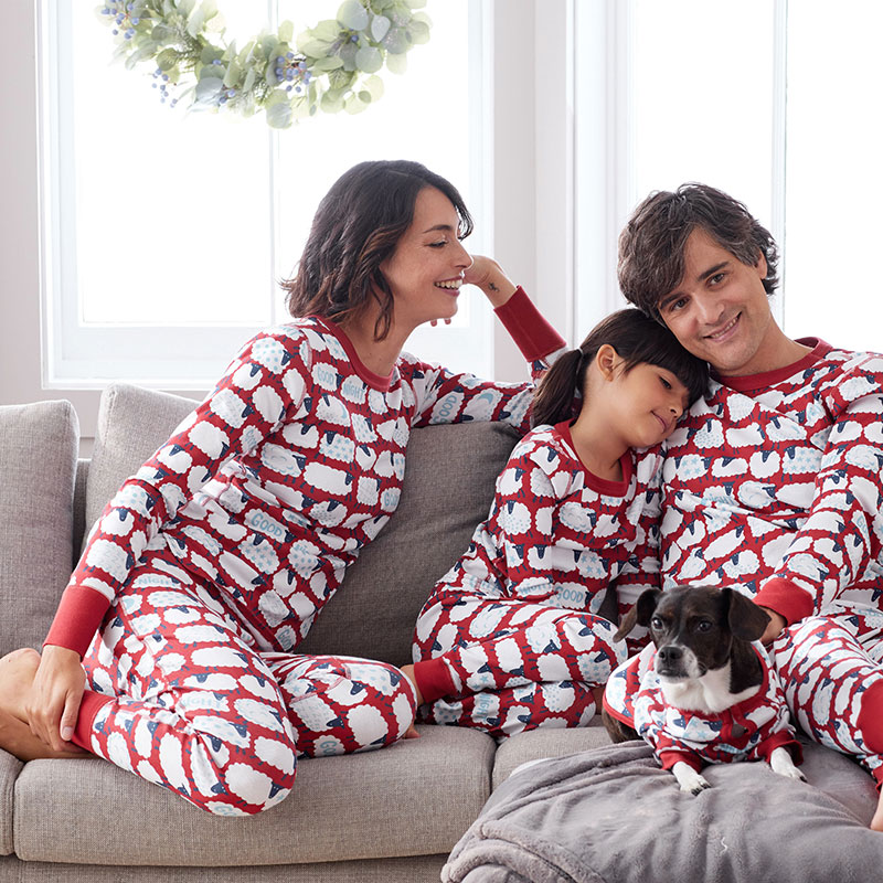 Matching Family Pajamas, Kids’ Pajama Set - Fluffy Sheep, 8