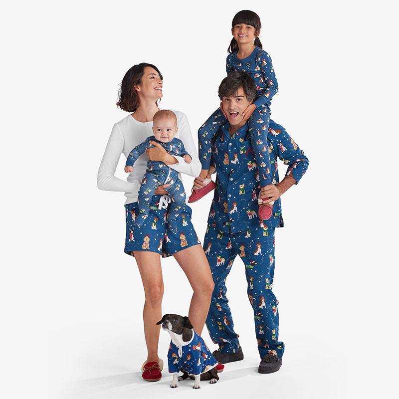 Toddler Pajamas - Holiday Pups, 2T