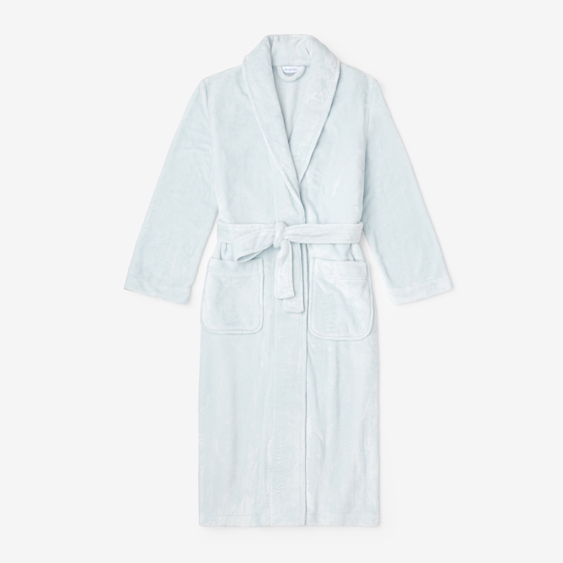 The Company Store Womens Robes In Pale Blue