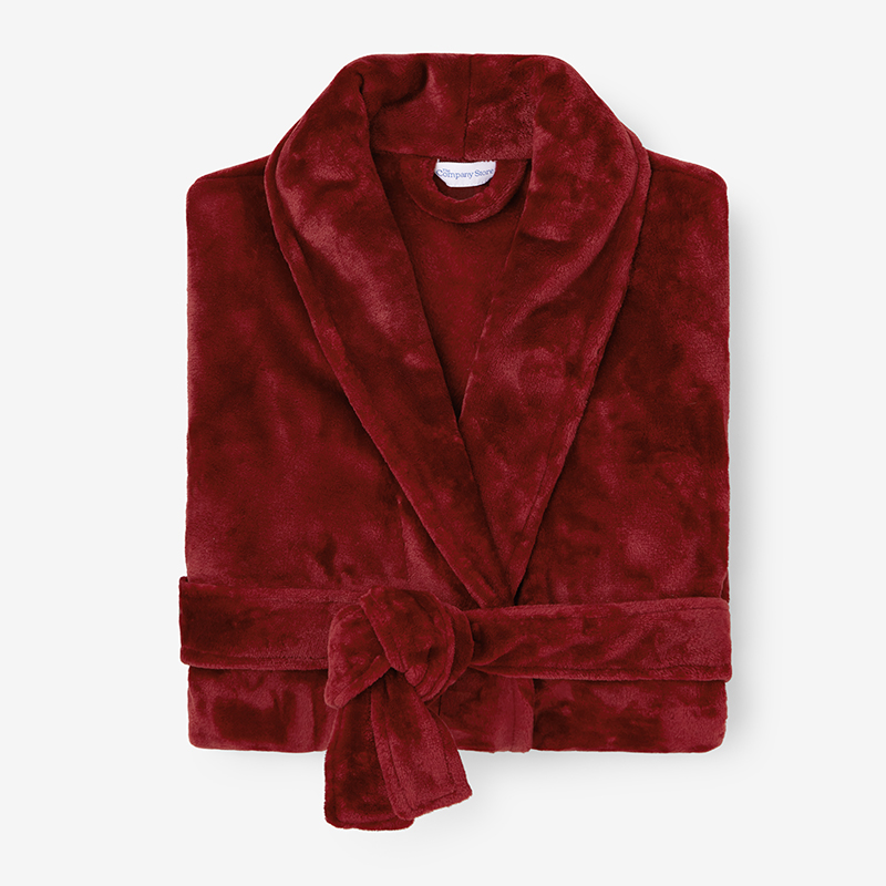 Womens Robes - Wine, L