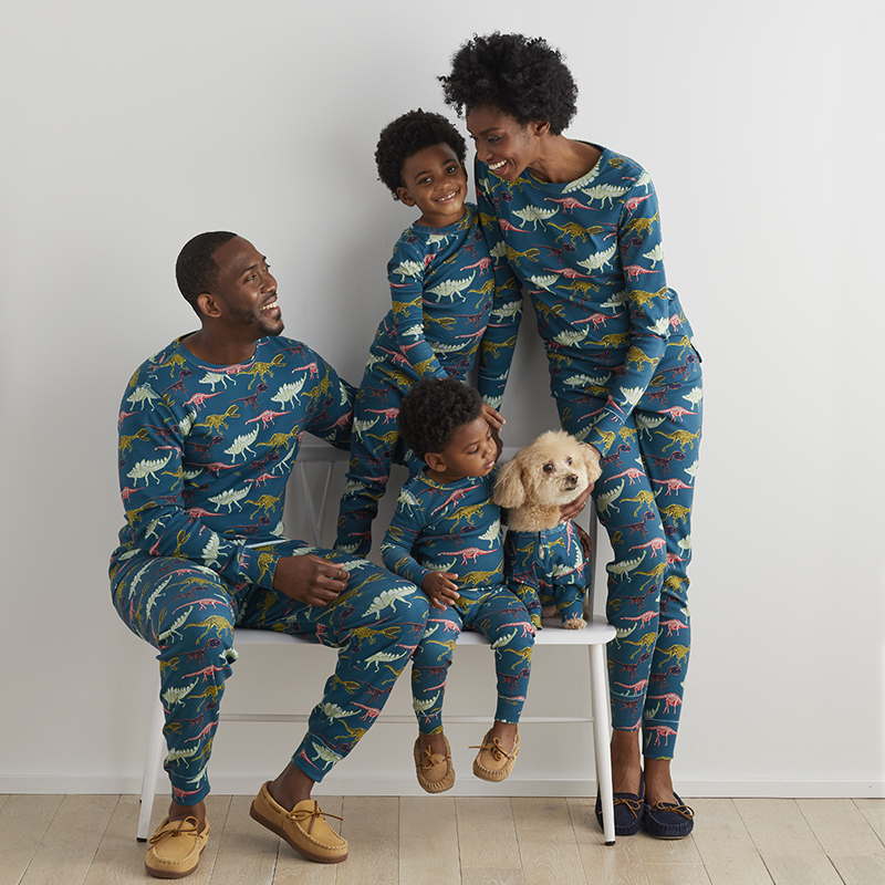 Matching Family Pajamas, Kids' Pajama Set - Dino1, 10