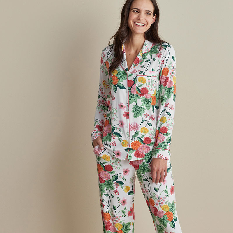 THE COMPANY STORE TENCEL™ MODAL JERSEY KNIT WOMEN'S PAJAMA SET