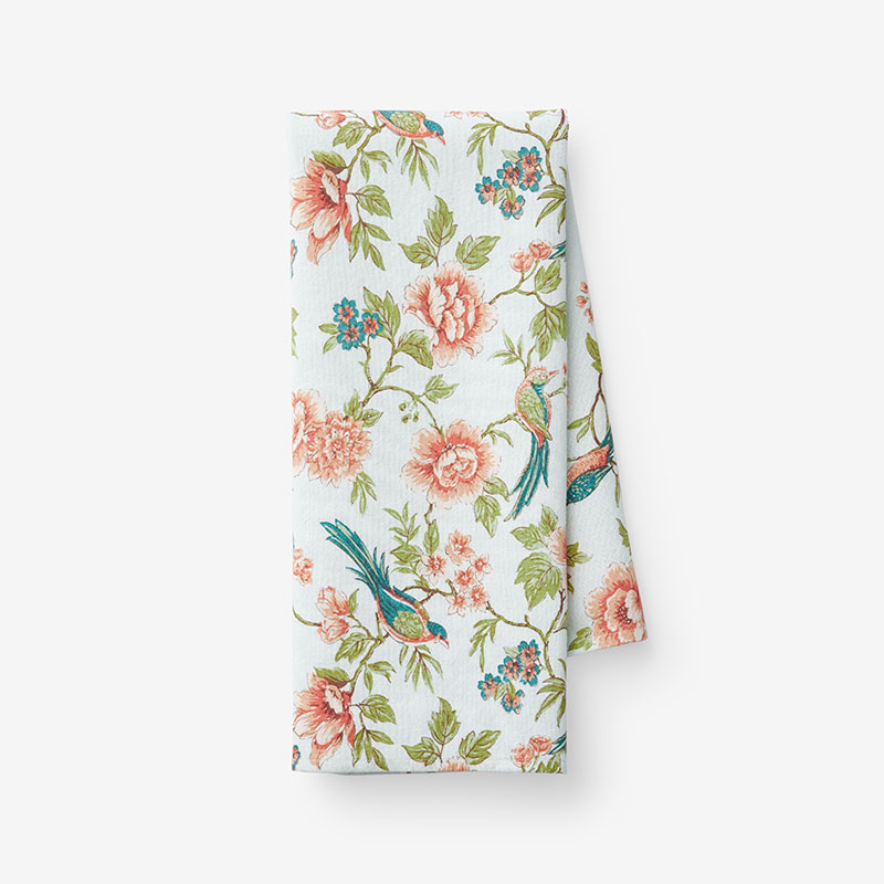 The Company Store Garden Floral Cotton Tea Towel