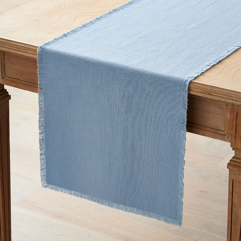 The Company Store Solid Fringe Table Runner