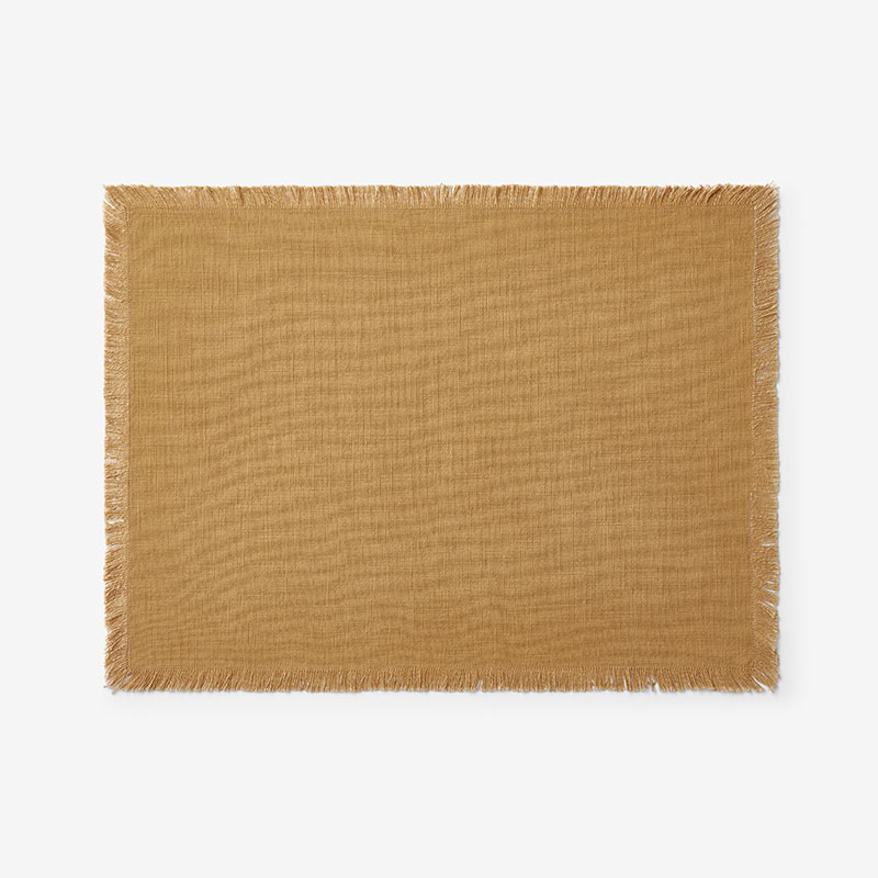 The Company Store Solid Fringe Placemats, Set Of 4