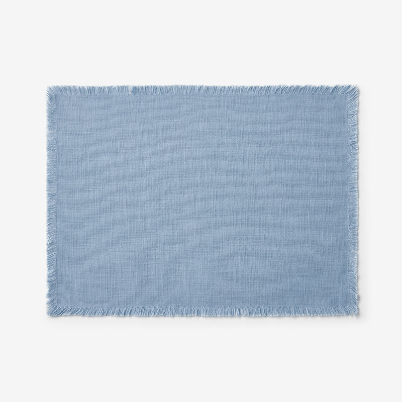 The Company Store Solid Fringe Placemats, Set Of 4