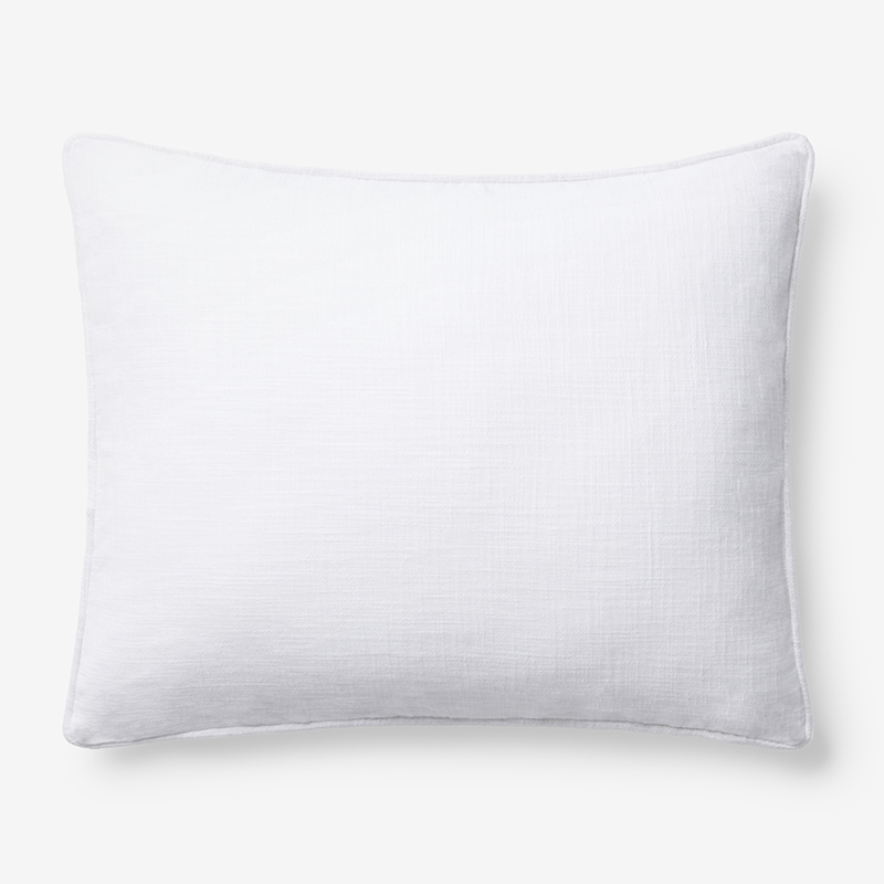 Concord Pillow Covers - 100% Slubbed Cotton | The Company Store