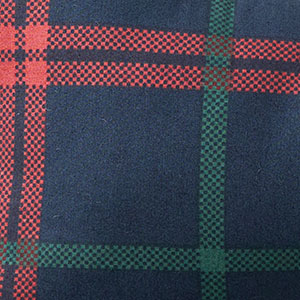 Pet Bone Pillow - Holiday Plaid