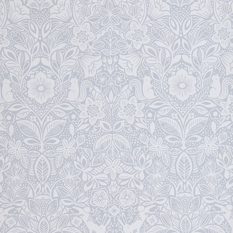 The Company Store Wallpaper Swatch In Little Bunny Gray