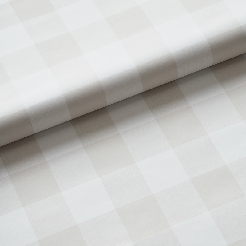 The Company Store Ditsy Gingham Wallpaper In Beige