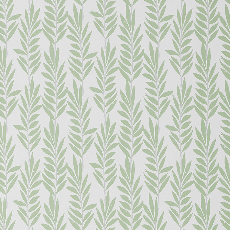 The Company Store Wallpaper Swatch In Green