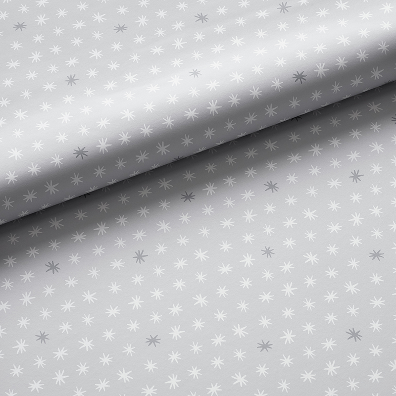 The Company Store Ditsy Stars Wallpaper In Gray
