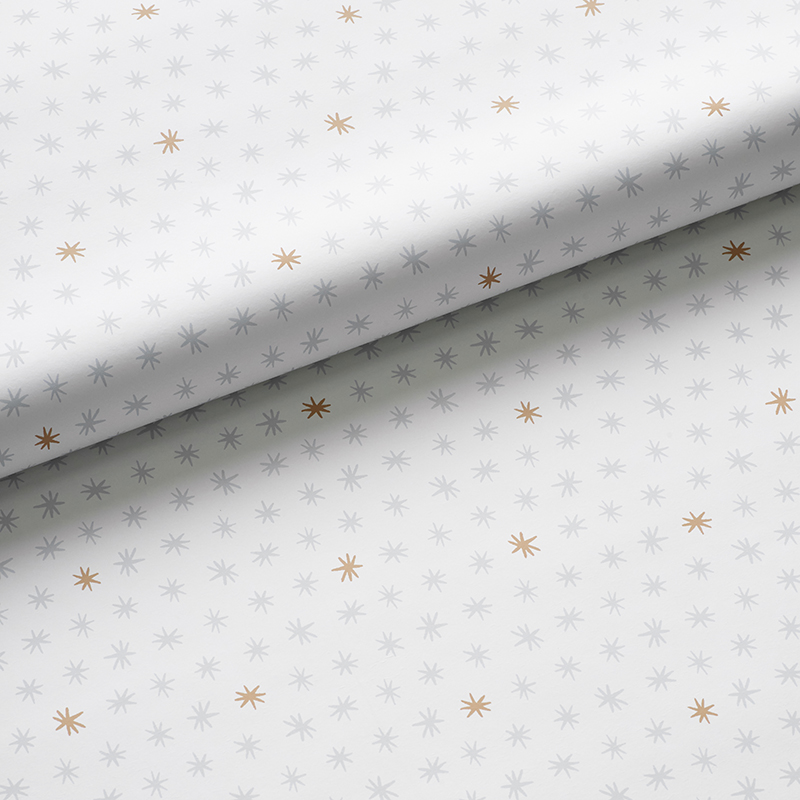 The Company Store Ditsy Stars Wallpaper In Beige