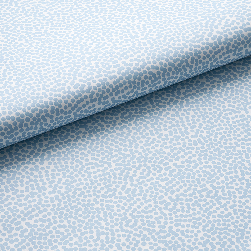 The Company Store Dots Wallpaper In Blue