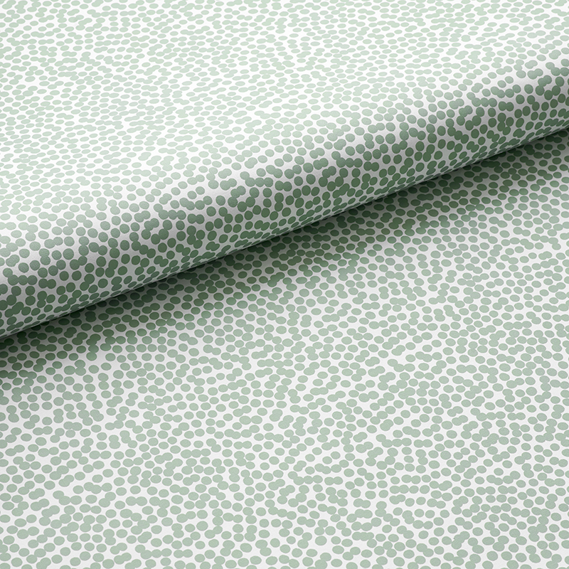 The Company Store Dots Wallpaper In Green